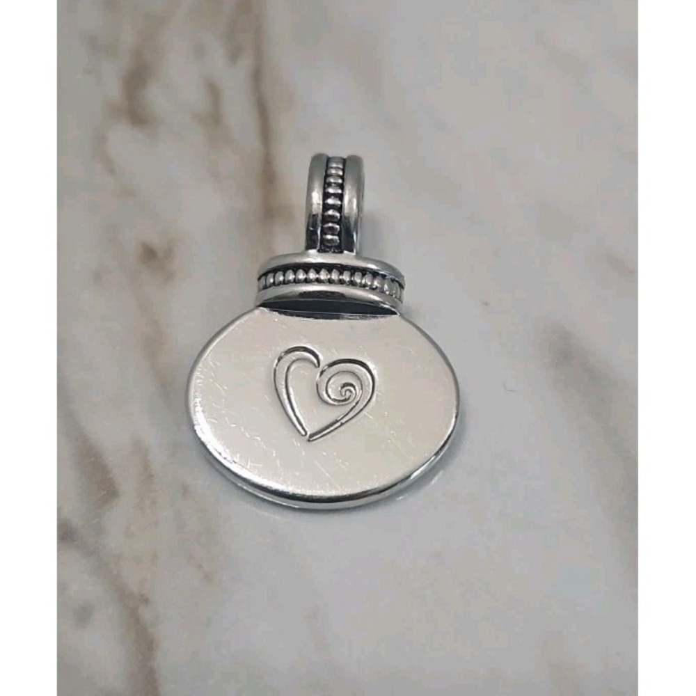Ganz Initial Pendant Marked With Heart And S Accessory